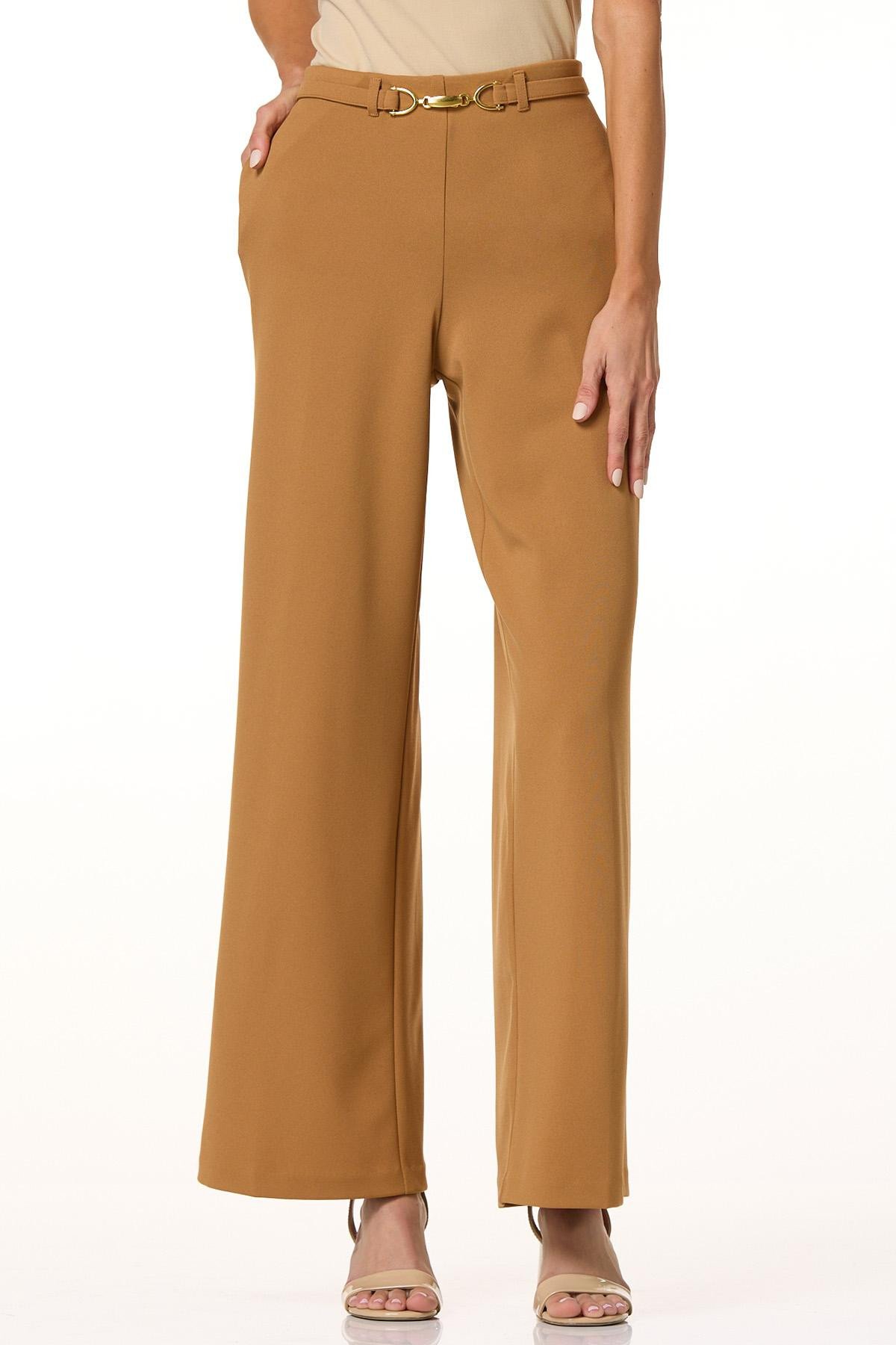 Belted Wide Leg Pants | Cato Fashions