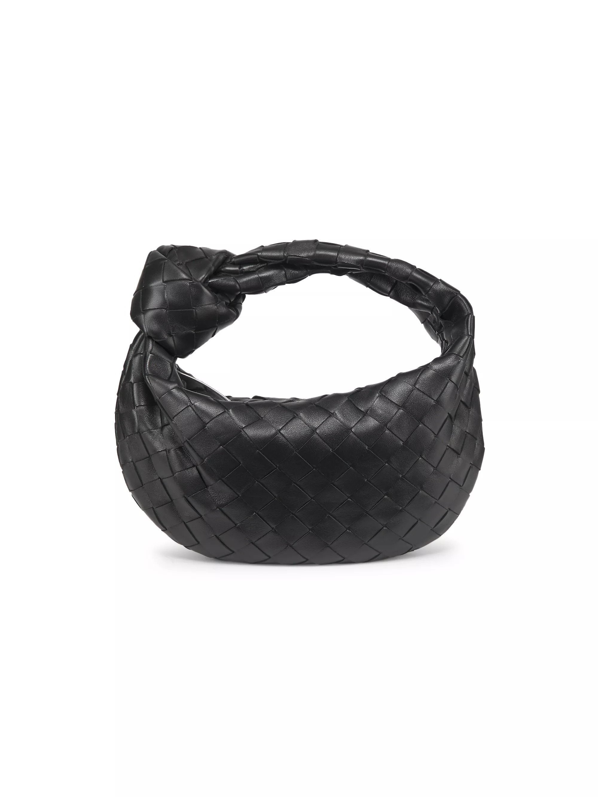 Shop Bottega Veneta Mini Jodie Intrecciato Leather Top-Handle Bag | Saks Fifth Avenue | Saks Fifth Avenue