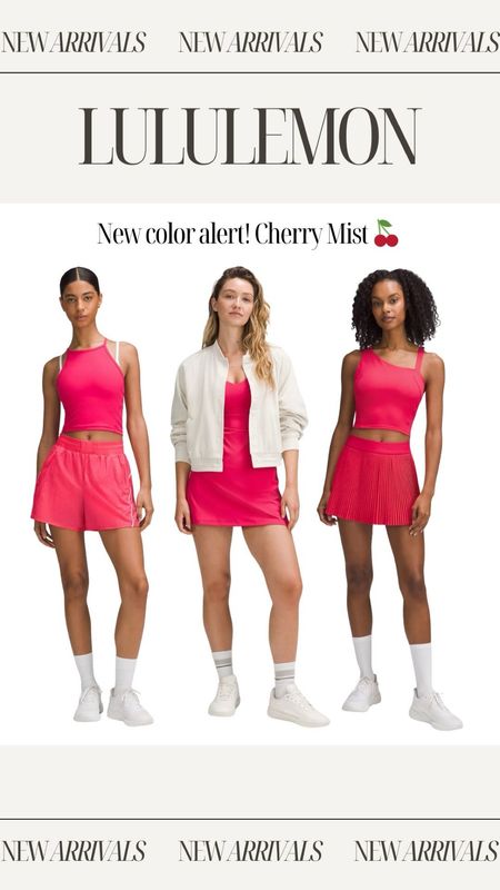 Activewear New Arrivals! New colorway at lululemon - Cherry Mist 🍒

#LTKActive #LTKFitness #LTKSeasonal