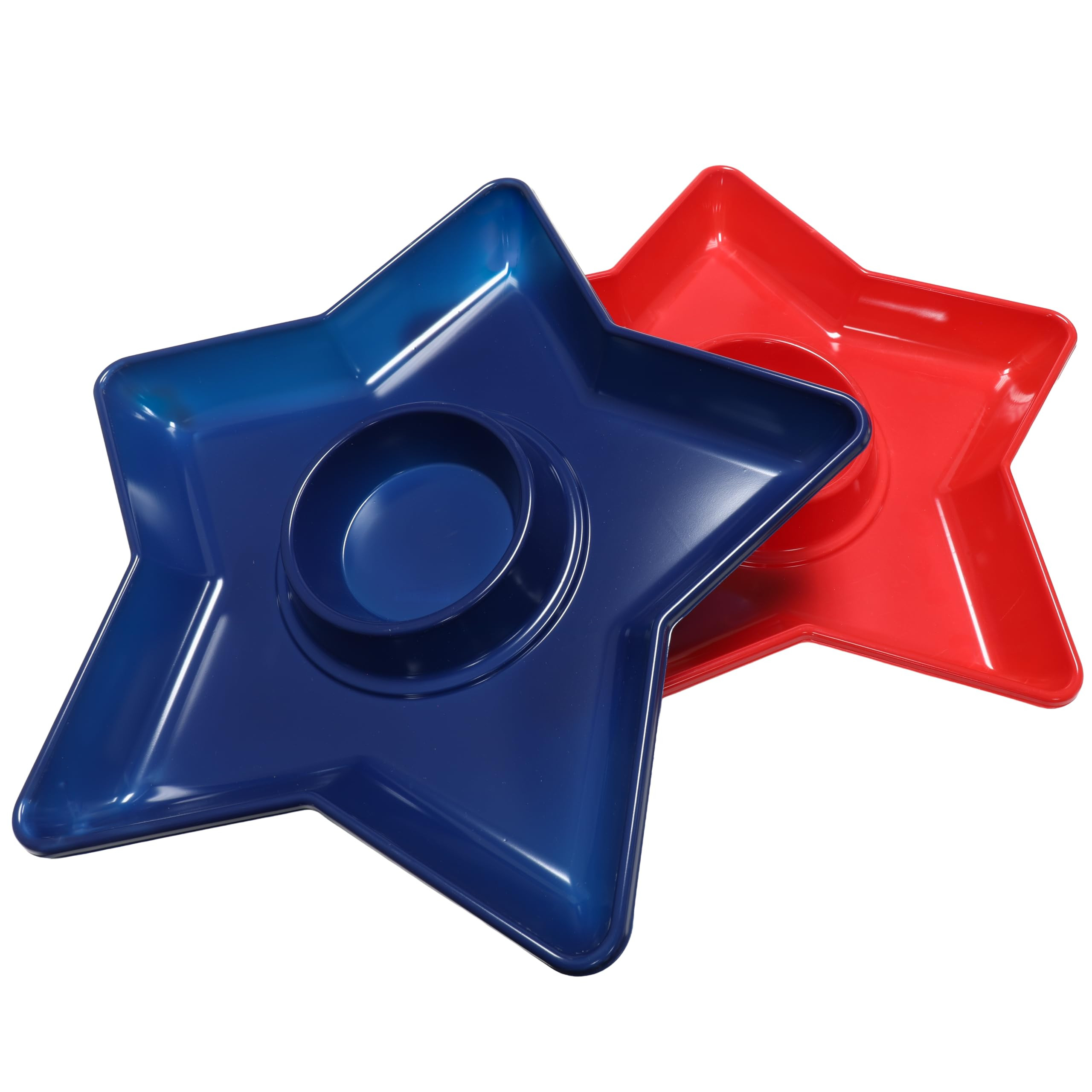 Chef Craft Star Chip & Dip Tray Set (2 Pieces) | Amazon (US)
