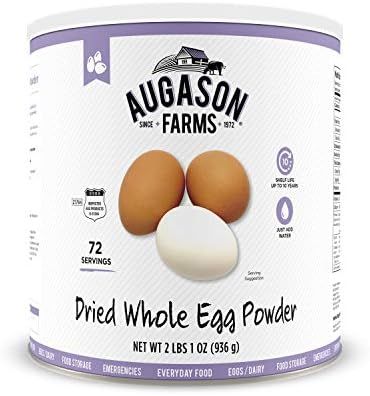 Augason Farms Dried Whole Egg Product 2 lbs 1 oz No. 10 Can | Amazon (US)
