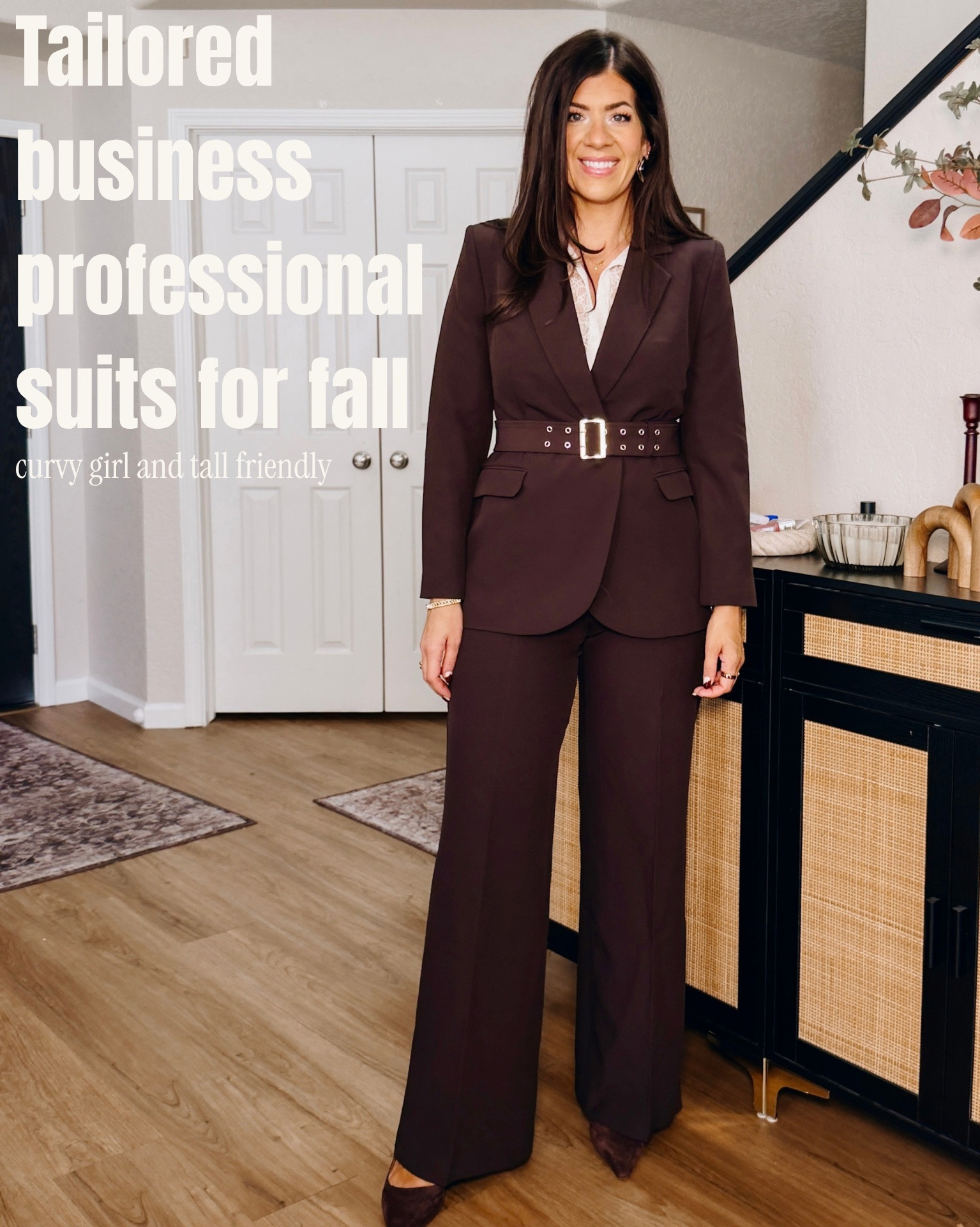 Tailored business professional shoring for fall
Medoum in blazer and tops
10 long trouser 

@express #expresspartner #dressedtoexpress

#LTKMidsize #LTKTall #LTKWorkwear