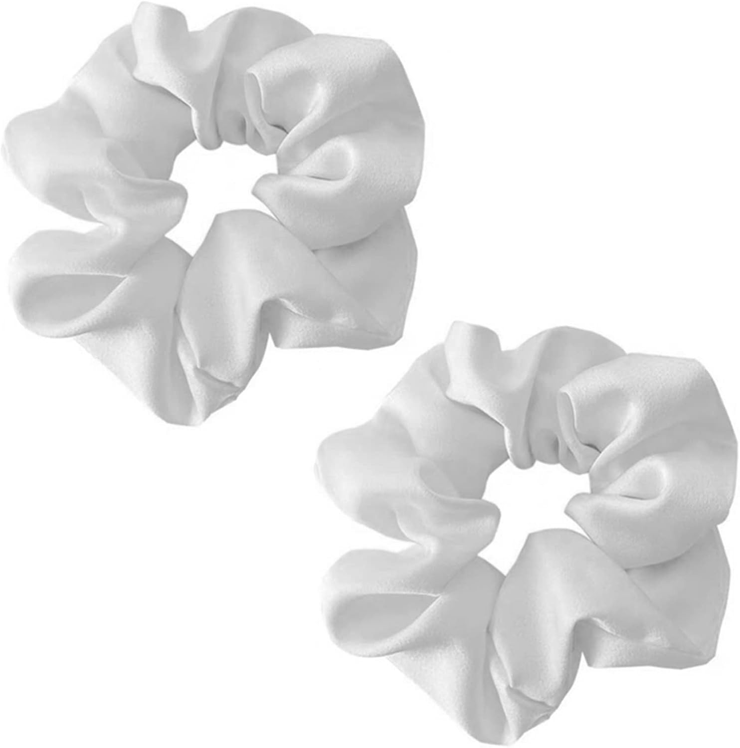 ILamourCar 2 PCS Large Hair Scrunchies, Elastic Soft Hair Ties Scrunchy Hair Bands Ponytail Women... | Amazon (UK)