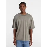 No Boundaries Men's Oversized Boxy Tee Shirt with Short Sleeves, XS-4XLT | Walmart (US)