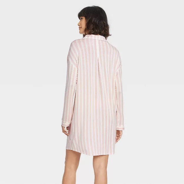 Women's Beautifully Soft Notch Collar NightGown - Stars Above™ | Target