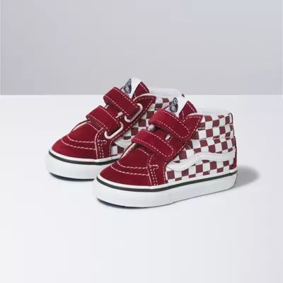 Toddler Checkerboard Sk8-Mid Reissue V | Shop Kids Shoes At Vans | Vans (US)