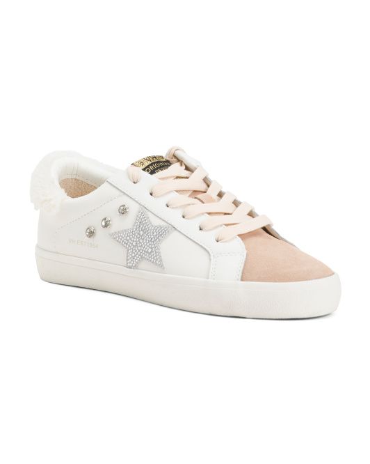 Leather Angelica Sneakers | TJ Maxx