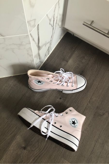 Forever obsessed with these pink converse!! 100% giving chill Barbie vibes. 

Perfect for back-to-school or teacher outfits 

#LTKBacktoSchool #LTKshoecrush #LTKstyletip
