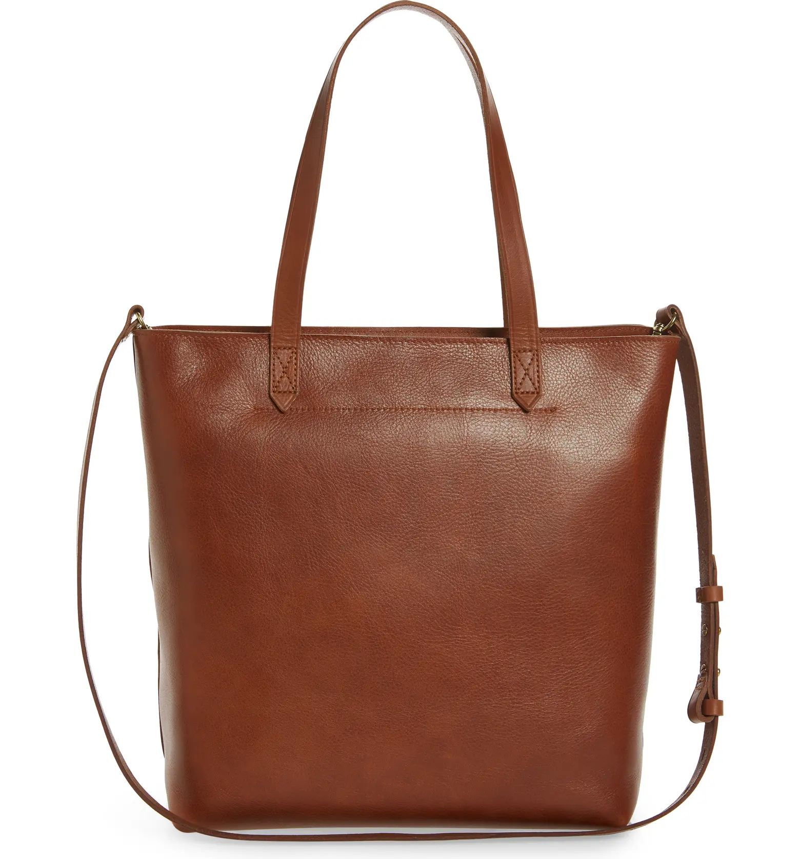 The Zip-Top Medium Transport Leather Tote | Nordstrom