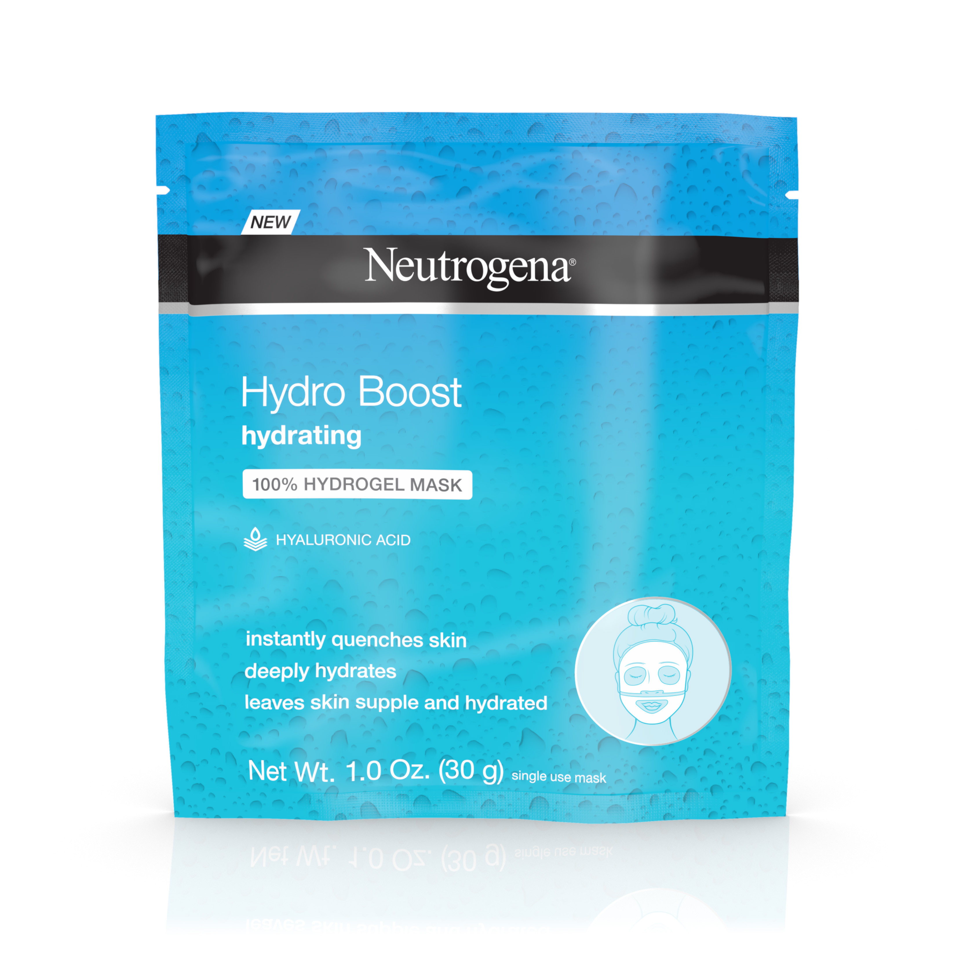 Hydro Boost Hydrating 100% Hydrogel Mask | Neutrogena