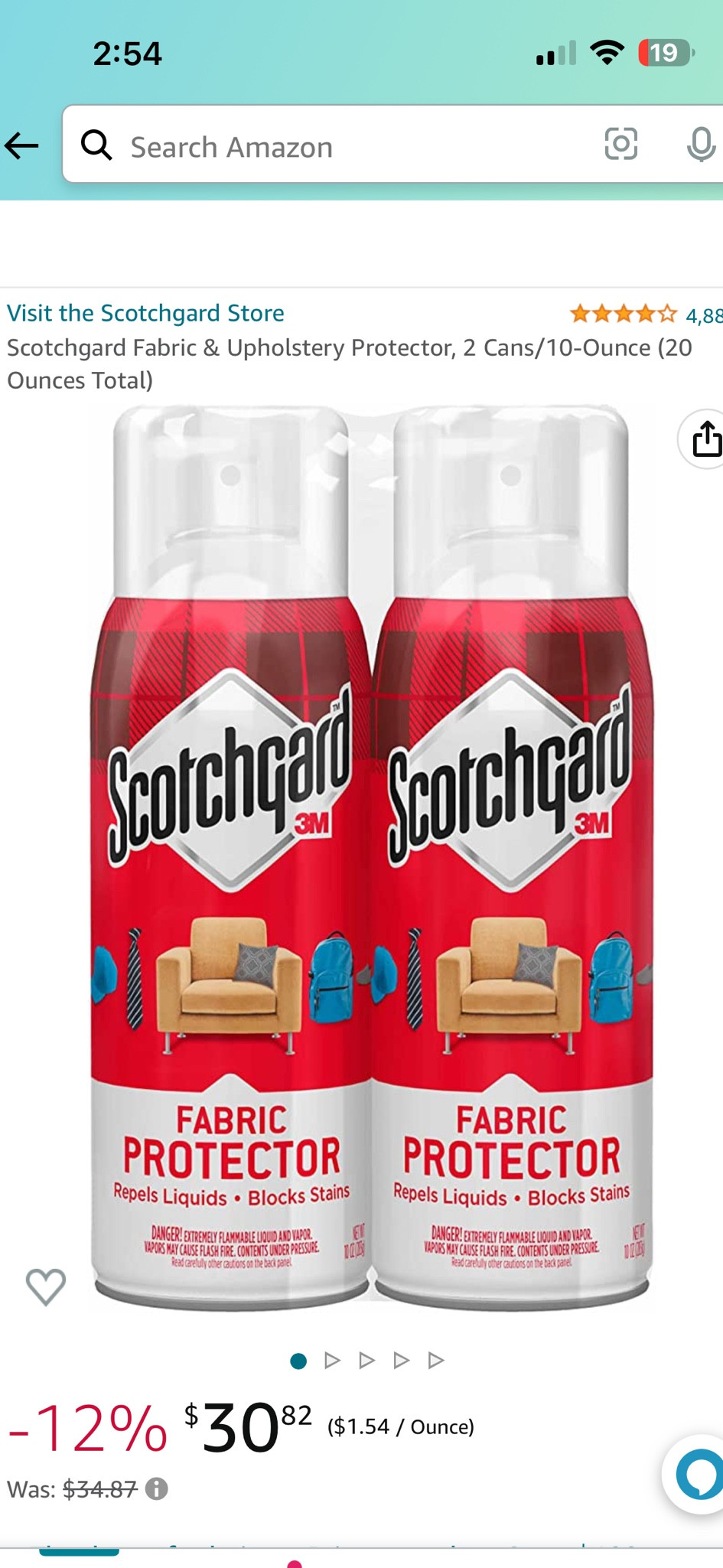 We can’t live without it at our house 

With 8 animals under our roof. If it’s something they can rub, spray, or chew, it’s going to get scotchgarded 

#LTKhome #LTKunder50 #LTKfamily