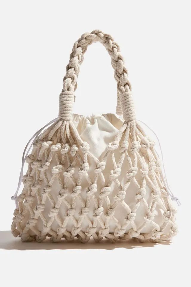 Small Knotted Day Bag | Dynamite Clothing