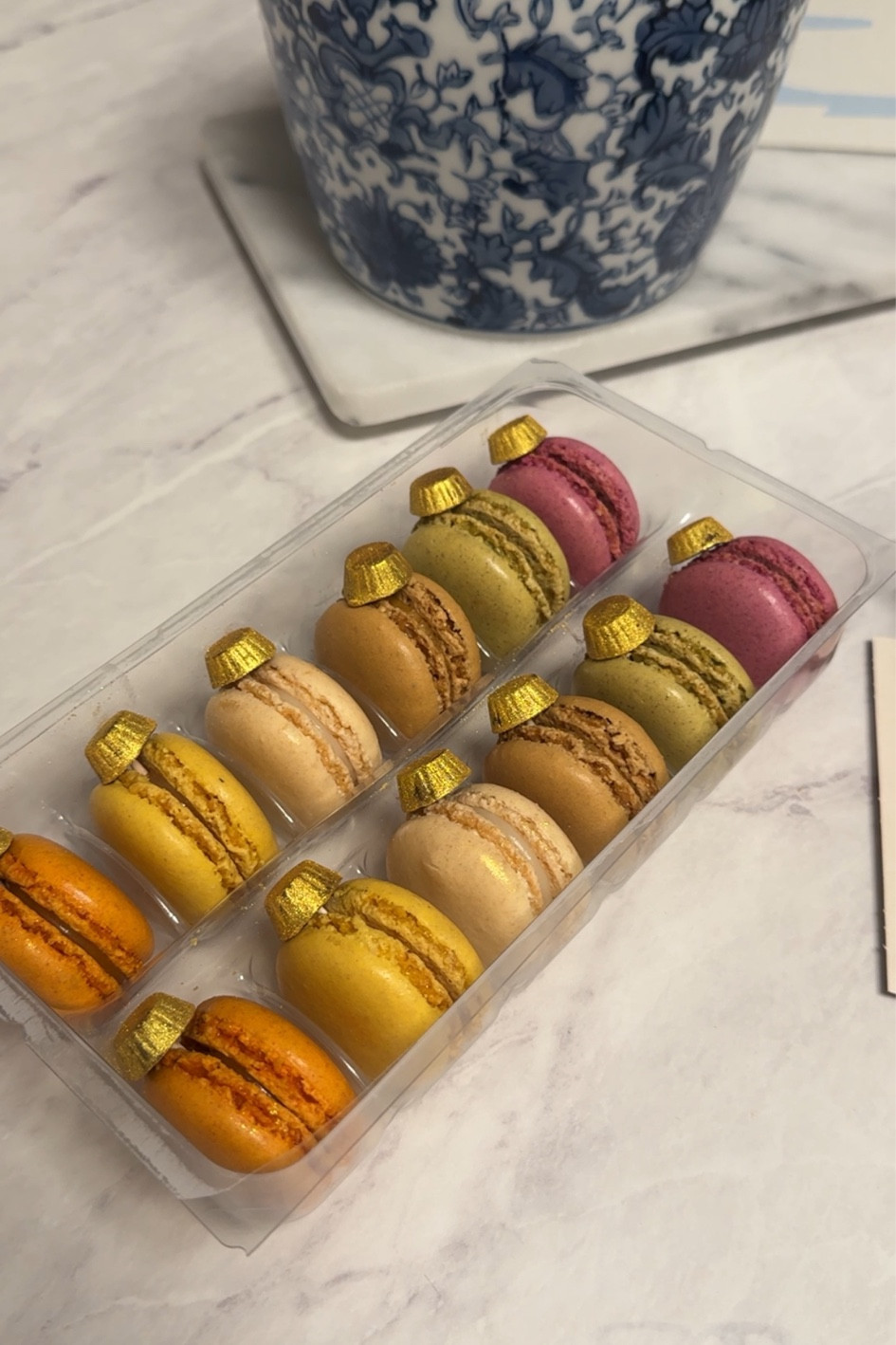 DIY ornament macaroons made with mini pb cups from Trader Joe’s and gold edible glitter from Amazon! 

#LTKSeasonal #LTKHome #LTKHoliday