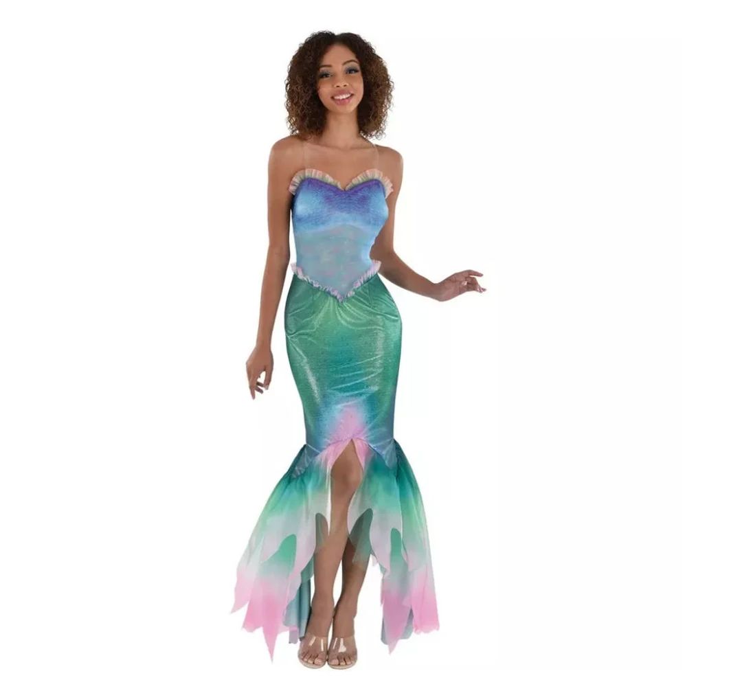 Adult Ariel Costume - The Little Mermaid Movie 2023, Ariel Little Mermaid Costume, Mermaid Hallow... | Etsy (US)