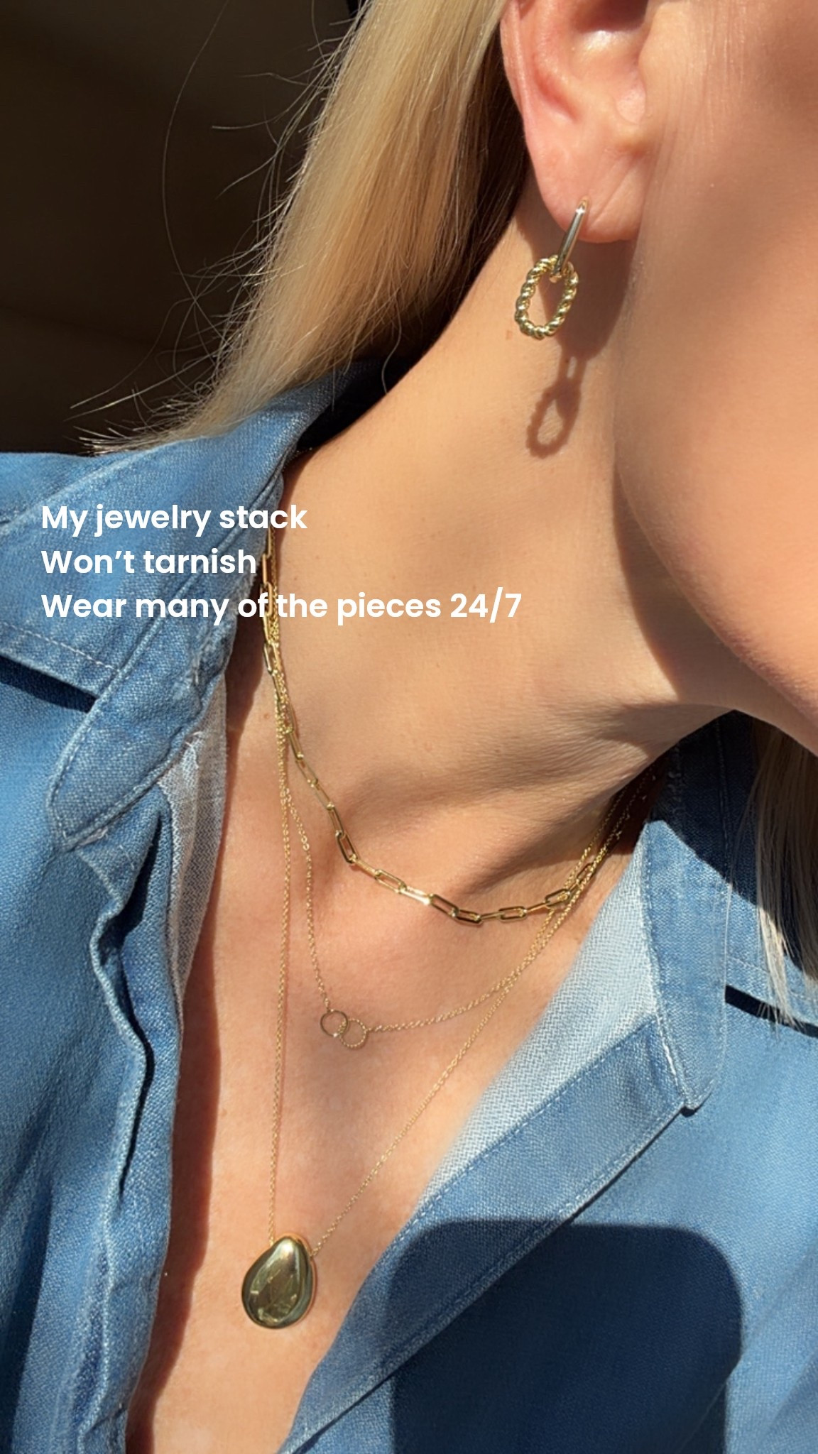 Already at such a great price point! But can get up to 25% off.

These are all dipped in 14 karat gold, they will not tarnish, I wear some of these 24/7… In the shower …I sleep in them, etc., and I never have to worry about them tarnishing.￼
And… they all come with a two-year warranty! ￼

Great Valentine’s Day gift idea!! 

@analuisa #analuisa #analuisaambassador #bestdeal

#LTKOver40 #LTKootd #LTKValentine