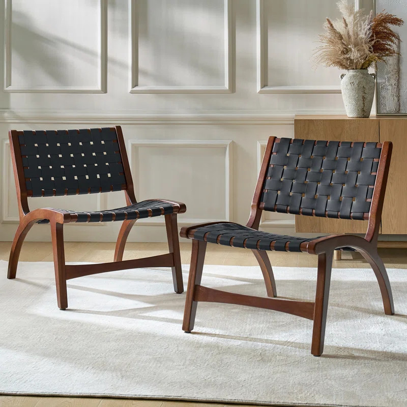 Allegheny Faux Leather Accent Chair | Wayfair North America