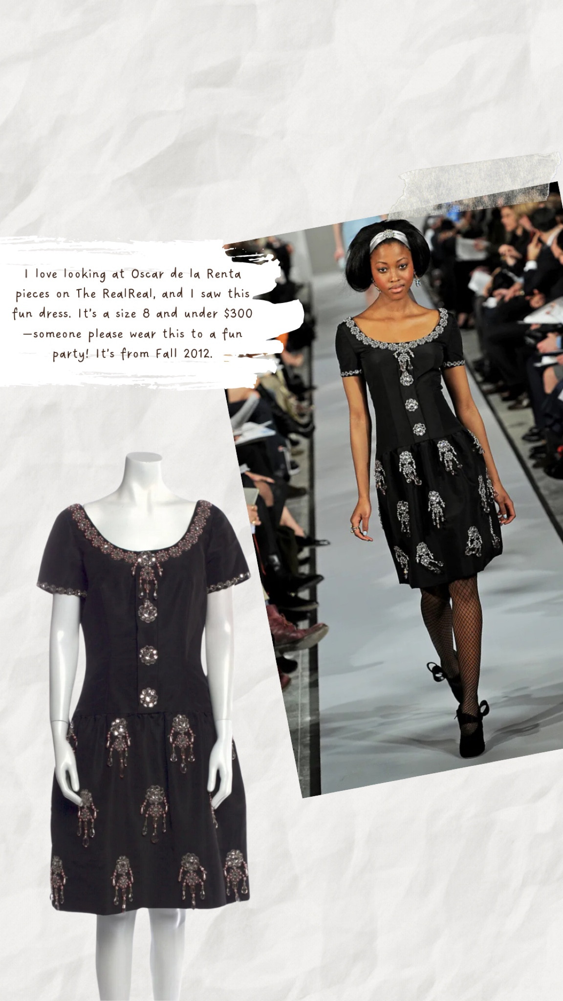 Oscar de la Renta 🖤