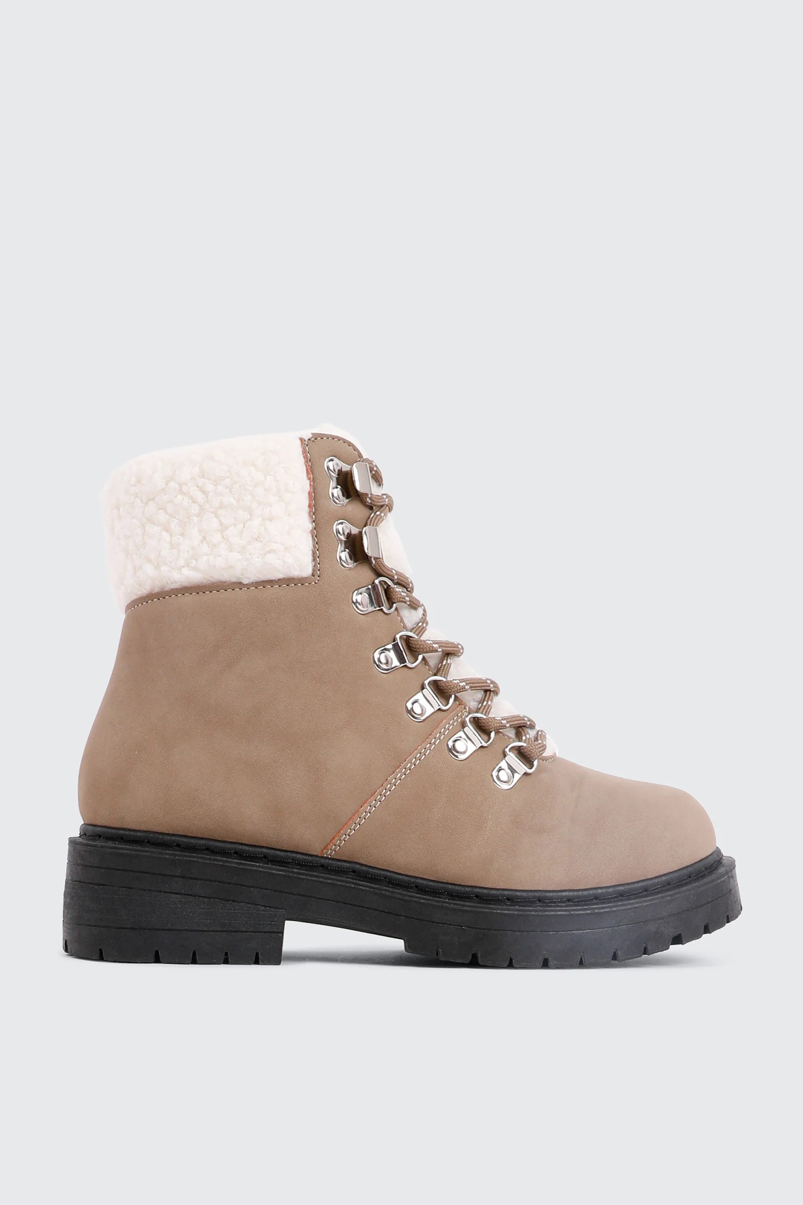 Winter Hiker Booties with Berber Collar | Ardene