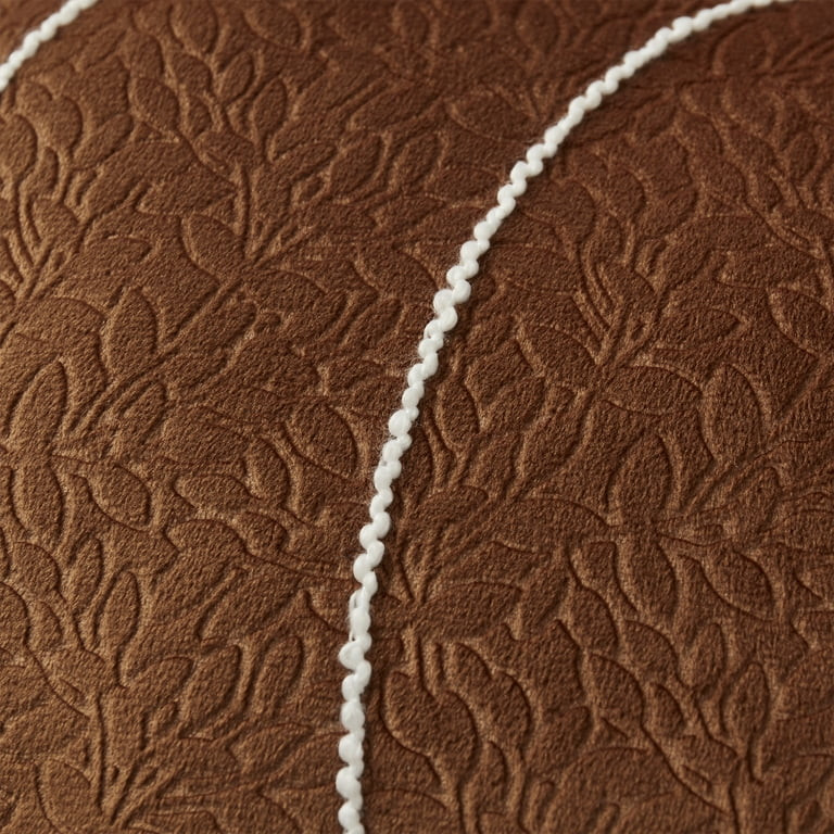 My Texas House 11" x 14" Corded Ginger Pumpkin Shaped Decorative Pillow - Walmart.com | Walmart (US)