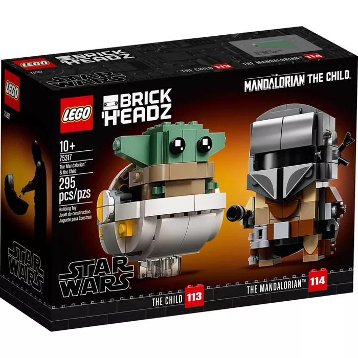 LEGO BrickHeadz Star Wars The Mandalorian & The Child 75317 | Target