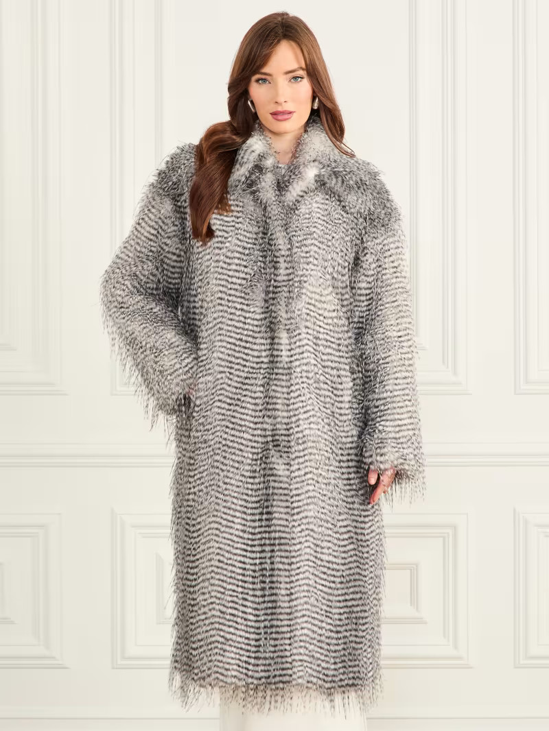 Jeannette Faux-Fur Coat | Guess US | Guess (US)