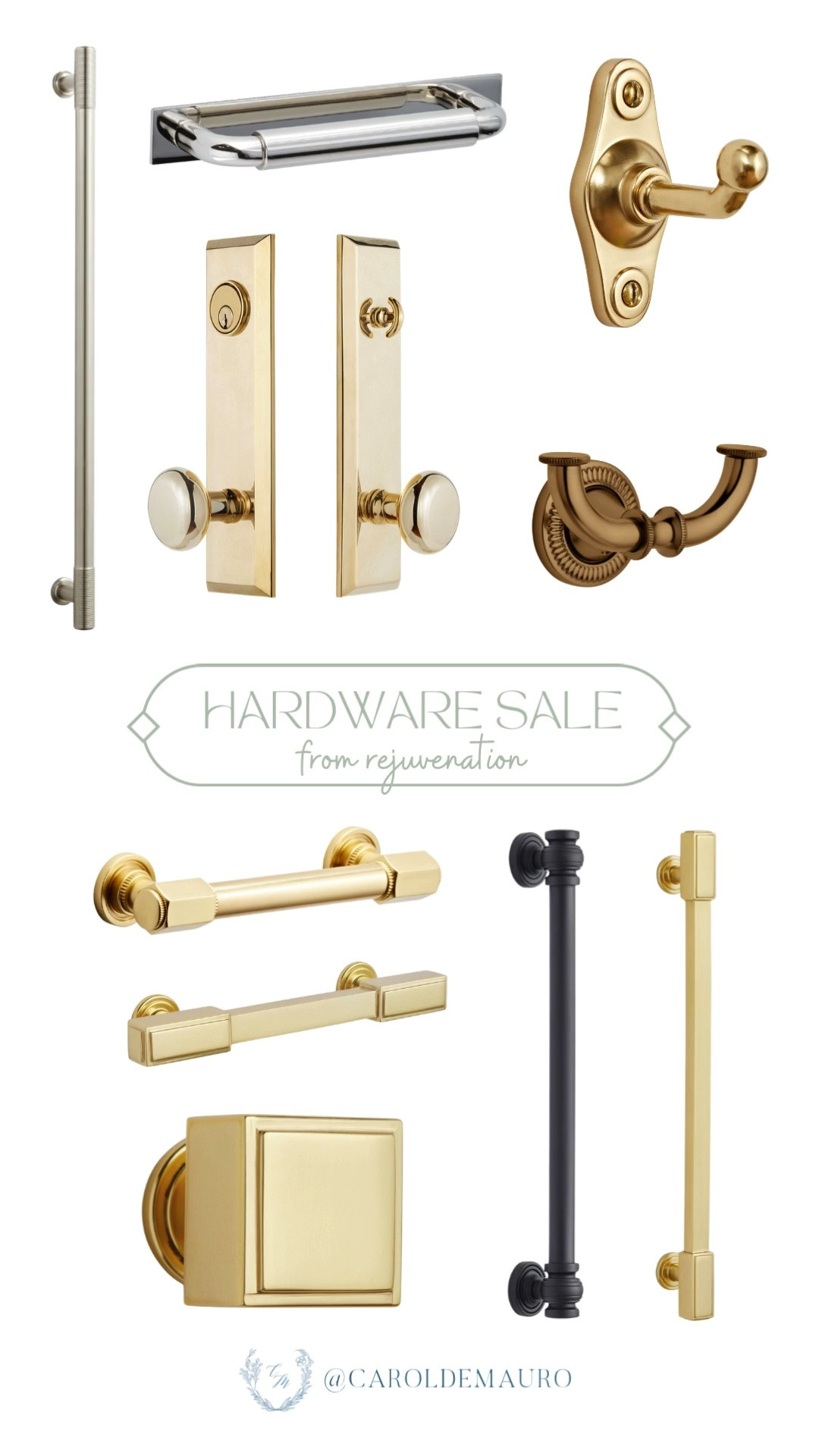 hardware sale, rejuvenation, home upgrade, home renovation, drawer pulls, door knobs, cabinet knobs, brass hooks

#LTKHome