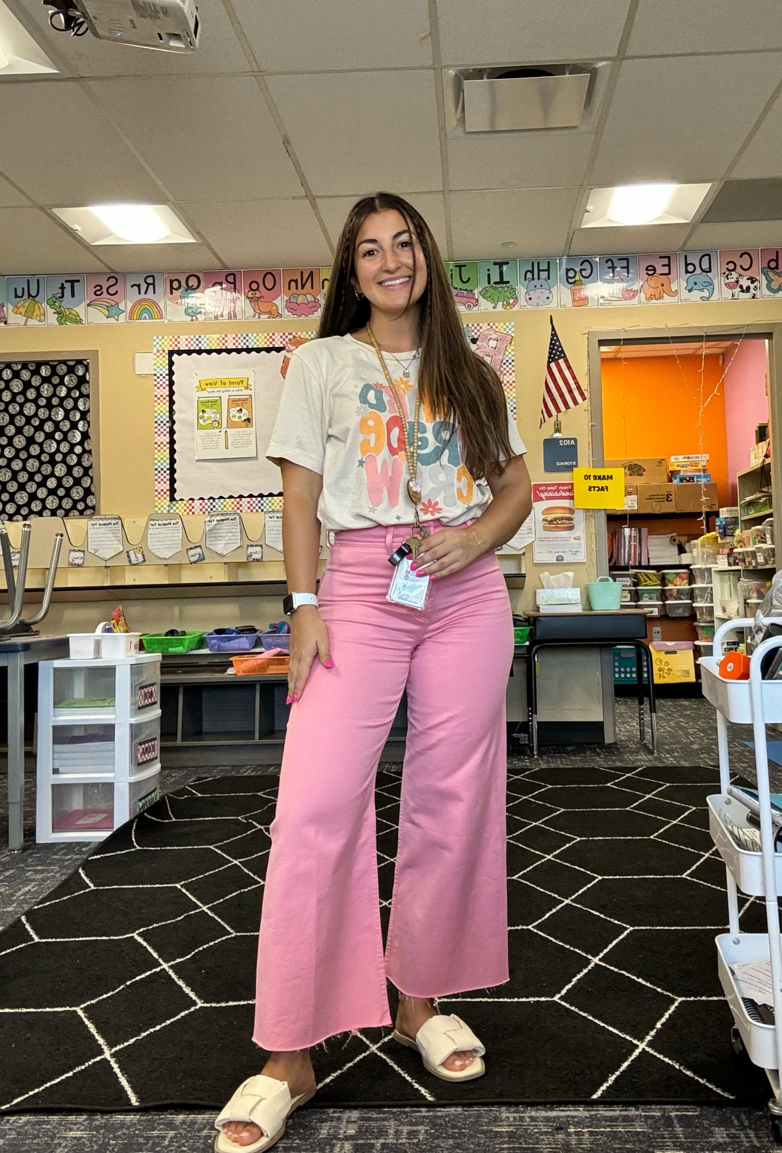 On Wednesdays, we wear pink pants🩷 

#LTKStyleTip #LTKWorkwear
