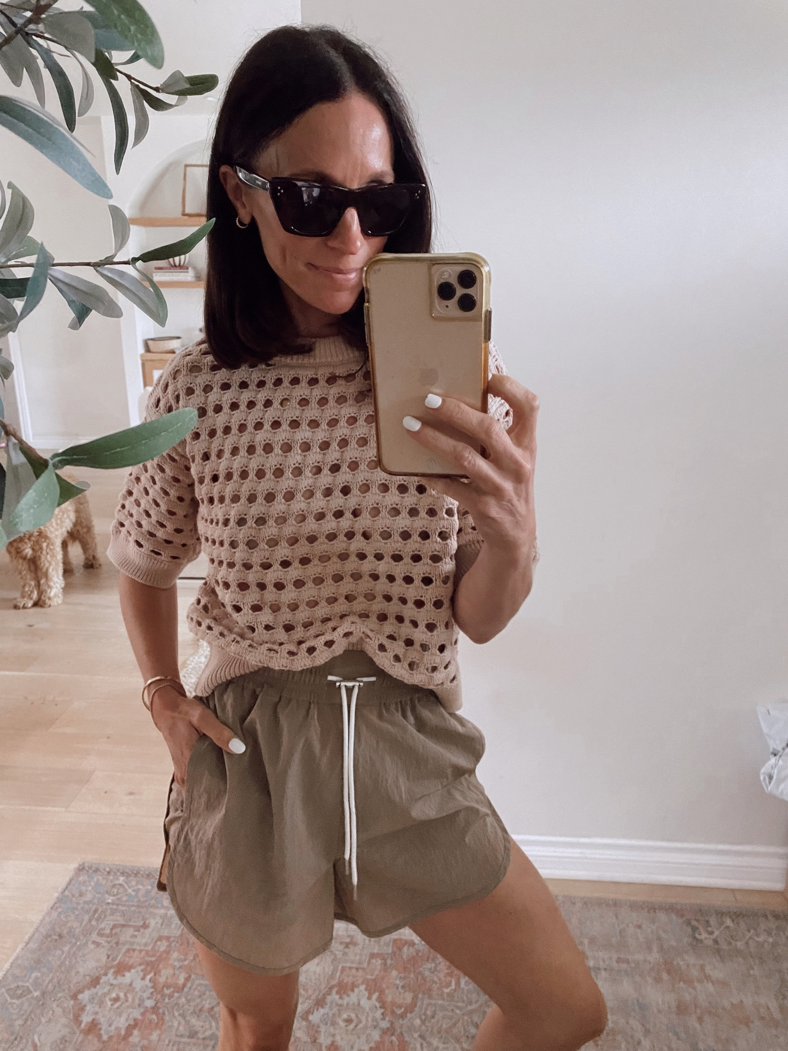 Perfect summer knit and outfit for summer sporting events-
Elevated, comfortable, and casual 

#LTKstyletip