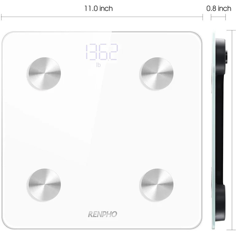 RENPHO Digital Body Weight Scale, Body Composition Monitor Health Analyzer with Smartphone App, F... | Walmart (US)