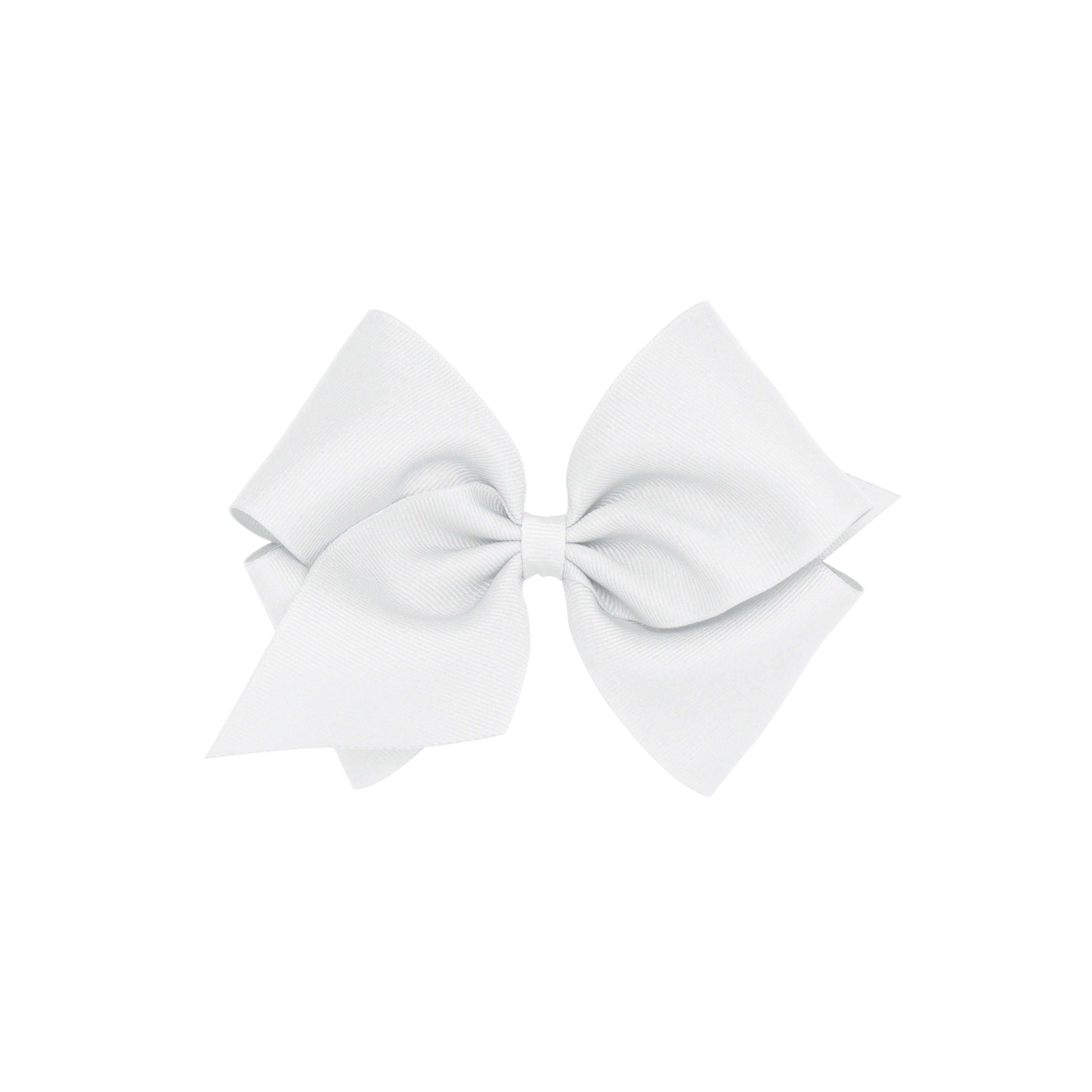 Wee Ones Hair Bow - Worth Avenue White | The Beaufort Bonnet Company