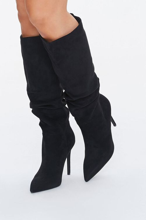 Slouchy Stiletto Knee-High Boots | Forever 21 | Forever 21 (US)
