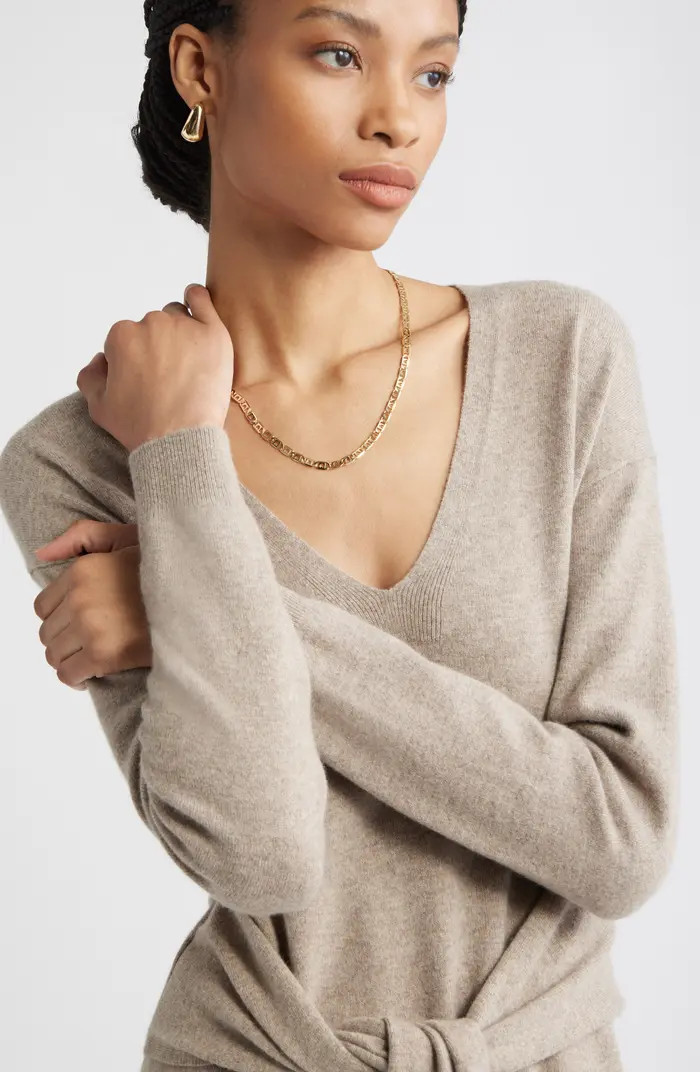 Nordstrom Long Sleeve Wool & Cashmere Blend Sweater Dress | Nordstrom | Nordstrom