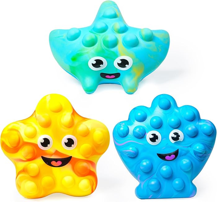 Tub Works® Tub Poppers™ Popping Kids & Toddler Bath Toys, 3 Pack | Push, Poke, Squish & Pop it... | Amazon (US)