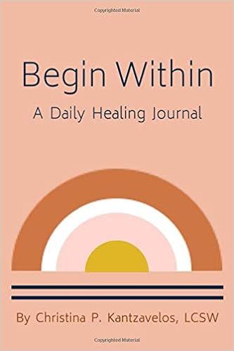 Begin Within: A Daily Healing Journal



Paperback – Large Print, March 1, 2020 | Amazon (US)