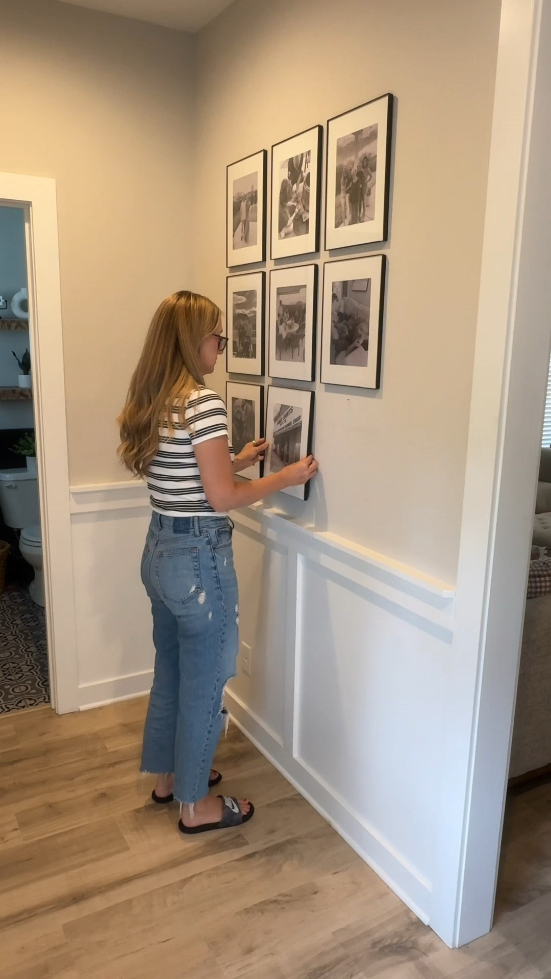 Created an easy + affordable gallery wall in our foyer using Walmart frames 🤍✨
This simple DIY completely transformed the entryway into a warm, welcoming space — without spending a fortune!
Proof that you don’t need expensive frames to get a designer look.

#LTKHome