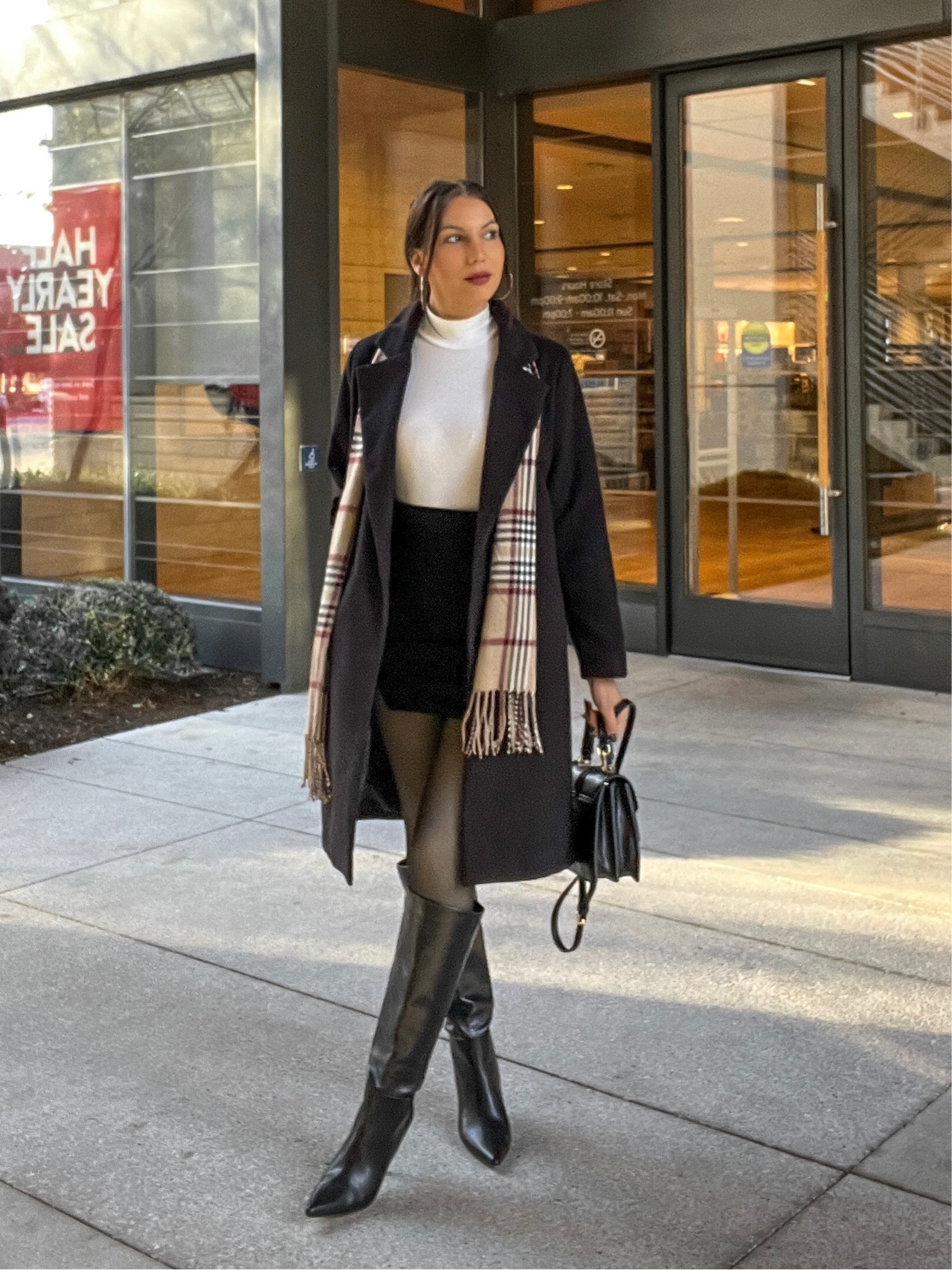 Style tip: use fleece lined tights to transition all of your favorite skirts and dresses to winter outfits. You can alo layer them under pants for added warmth #winterfashion #winterstyle #winteroutfit #amazonfashion #founditonamazon

#LTKfindsunder50 #LTKstyletip #LTKSeasonal