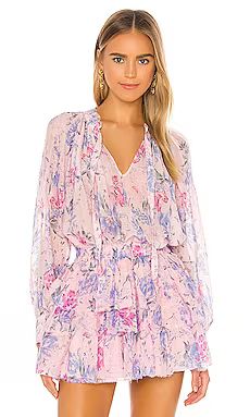 LoveShackFancy Willow Top in Whispering Lilac from Revolve.com | Revolve Clothing (Global)