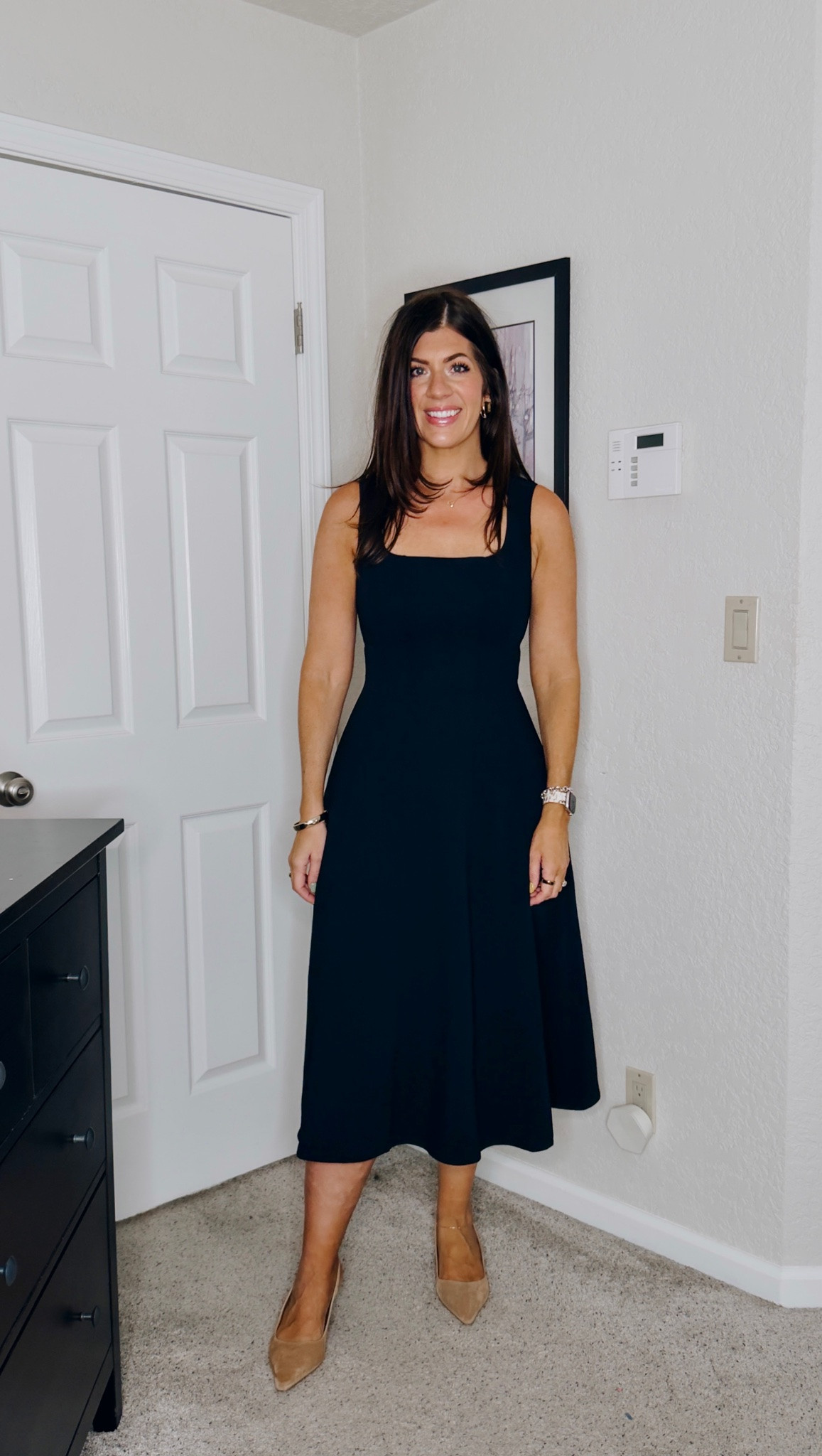 Wearing an 8 in the midi dress

#LTKMidsize #LTKTall #LTKWorkwear