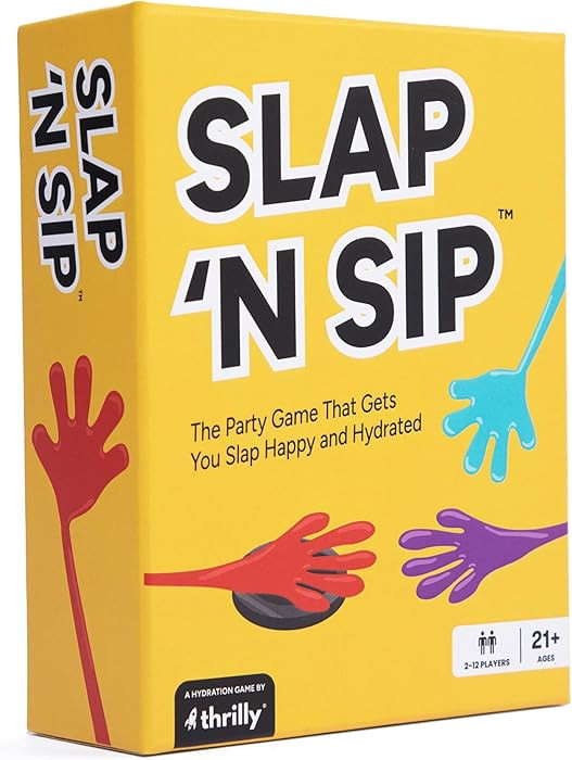 A Hilarious Drinking Game with Sticky Hands, 200 Cards & A Sip Chip, Fast-Paced Adult Party Game ... | Amazon (US)