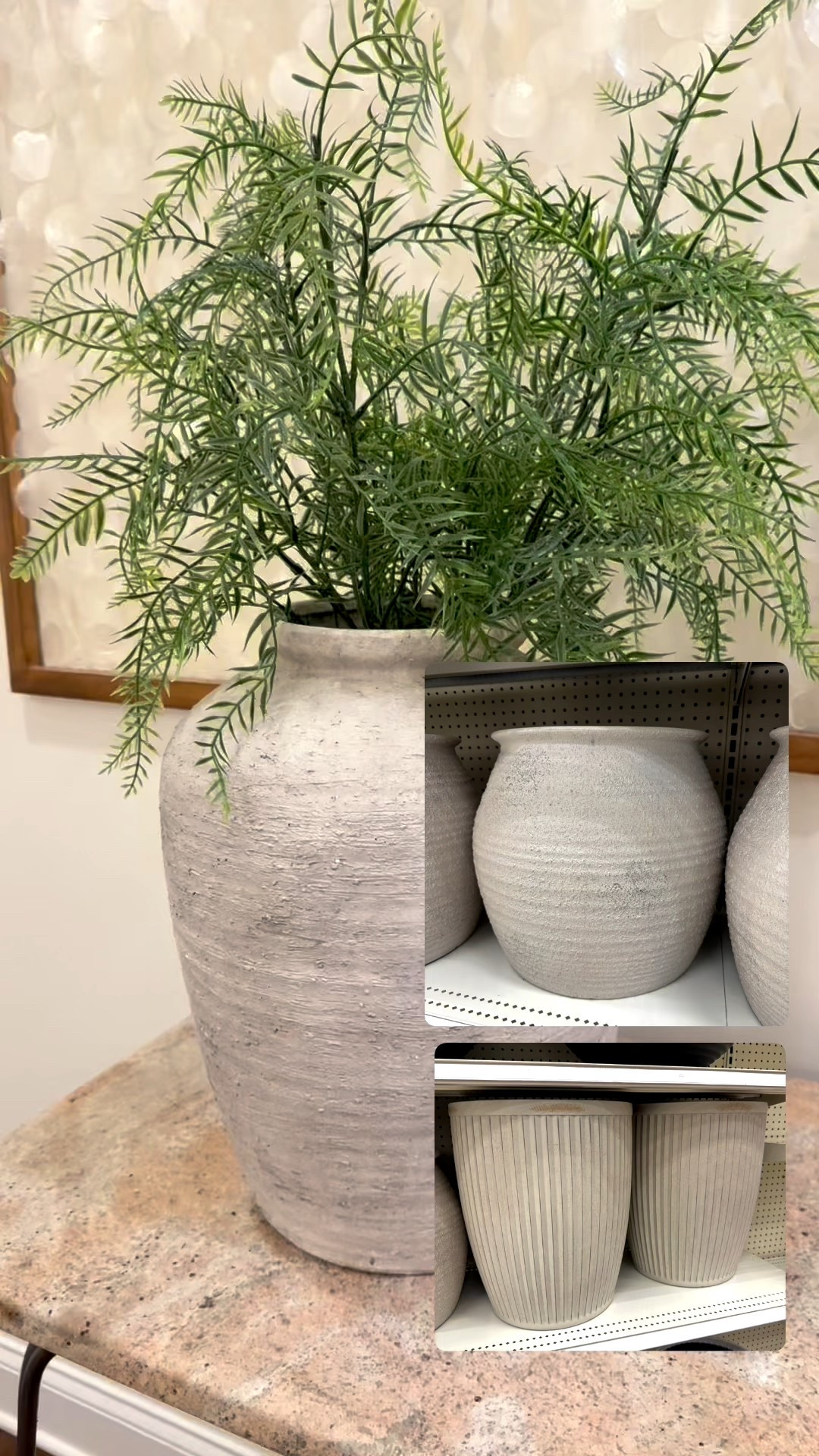 These planters are STUNNING in person and super lightweight! Can easily be used as a large vase! My exact one is from hobby lobby a few years ago and it’s super heavy

Home decor, target, vases

#LTKHome #LTKFindsUnder50 #LTKSeasonal