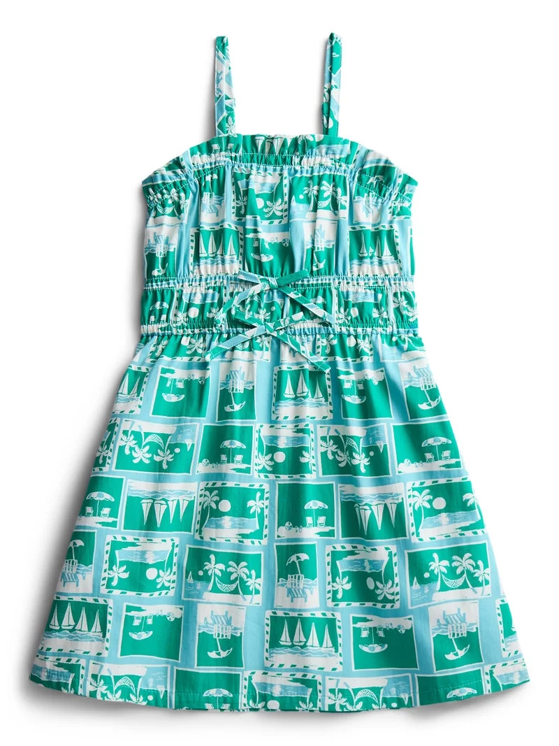 Wonder Nation Bow Front Dress Size 4-18 and Plus | Walmart (US)