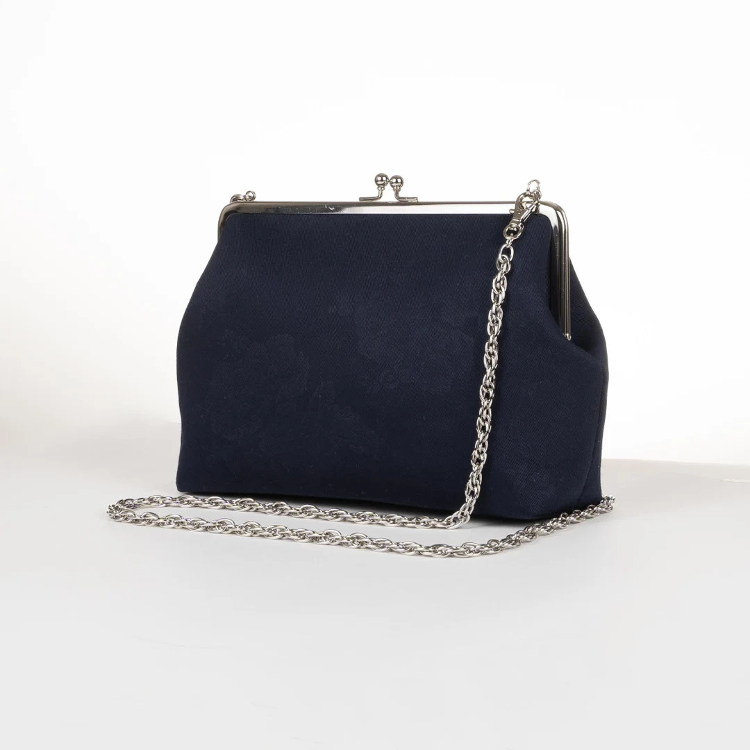 Kisslock Classic Purse Formal Evening Bag Personalized Elegant Clutch Birthday Gift for Her (veil... | Etsy (US)