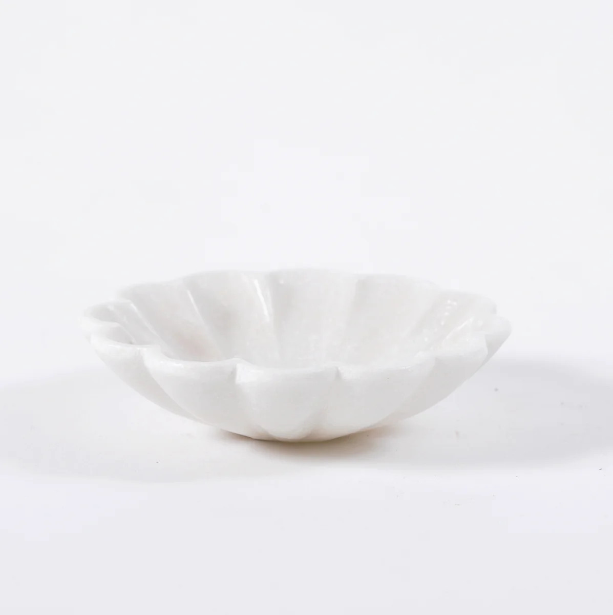 Josie Carved Marble Dish | Stoffer Home