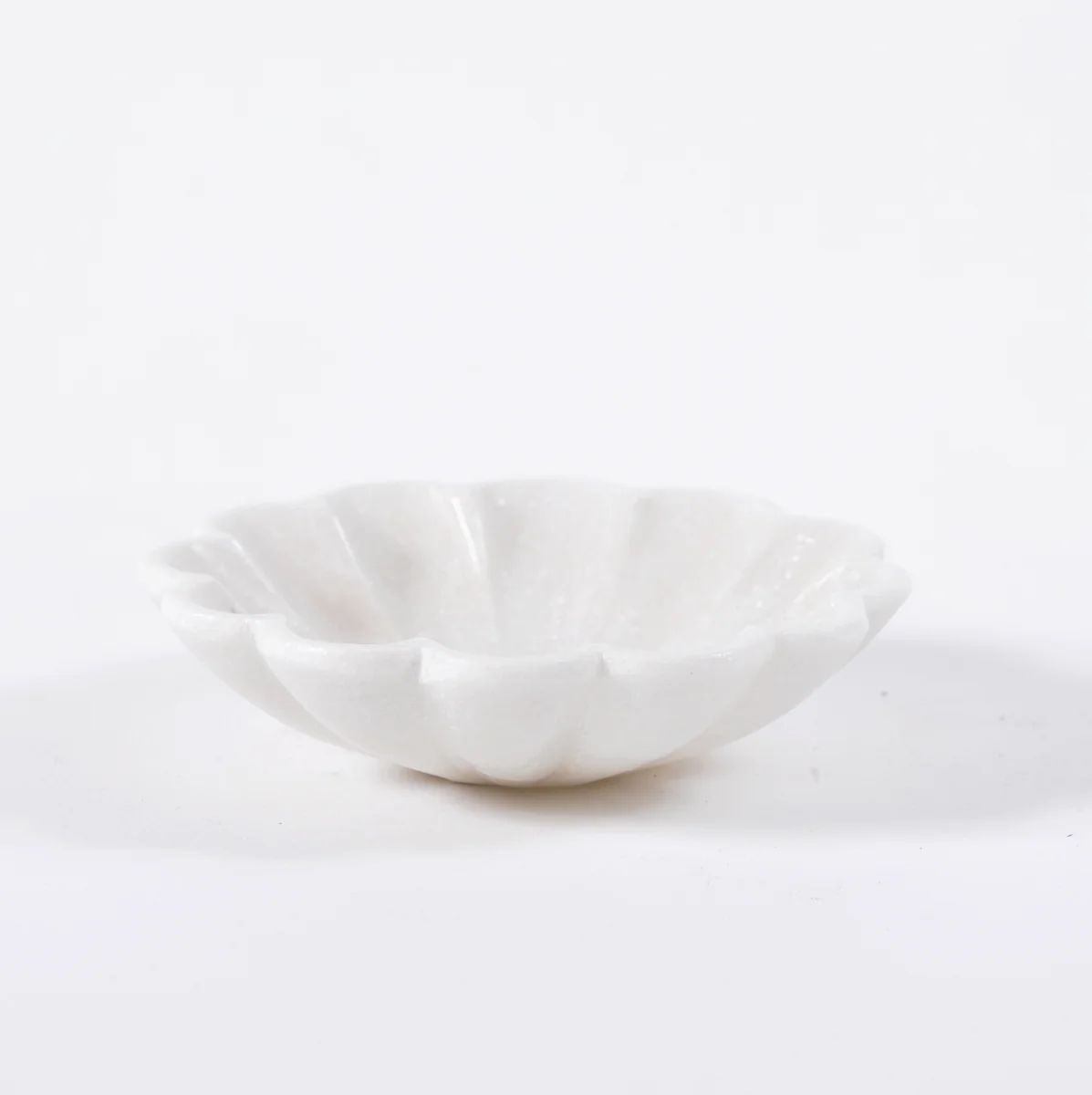 Josie Carved Marble Dish | Stoffer Home