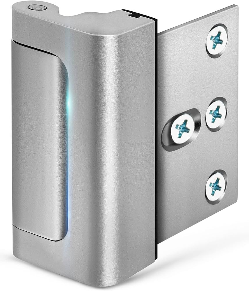 EverPlus Home Security Door Lock with 8 Screws, Childproof Door Reinforcement Lock with 3 Inch St... | Amazon (US)