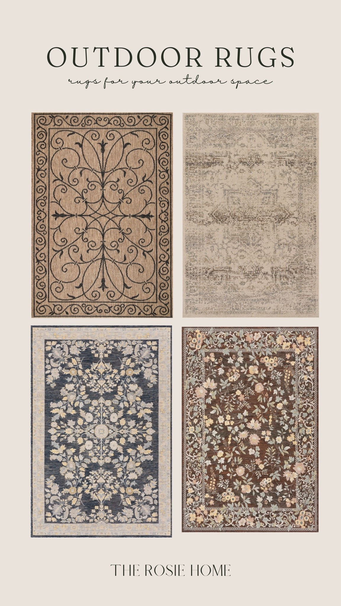 Cozy Rugs for an indoor and outdoor space 🤎🍂

#LTKHome