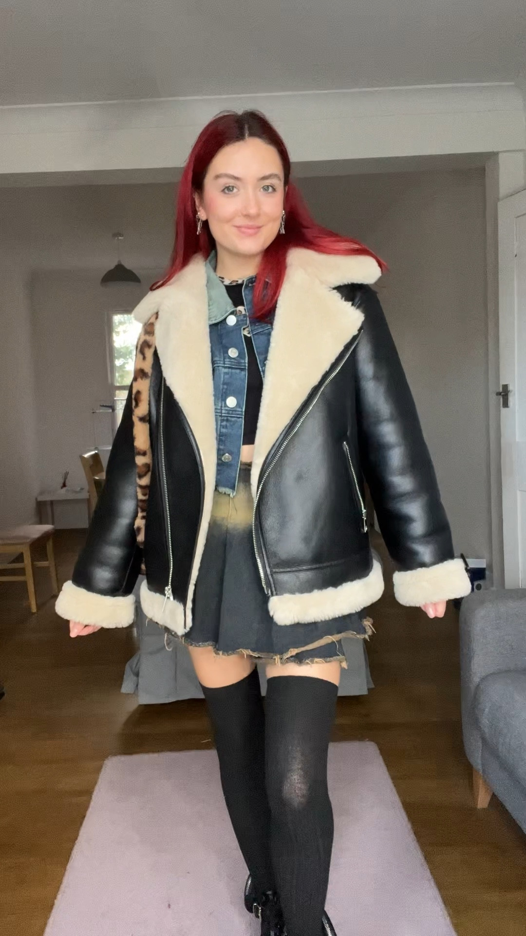 Leather jacket 