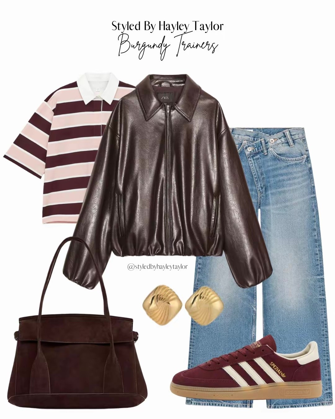 6 ways to wear burgundy trainers 👟

#LTKautumn #LTKshoes #LTKbag