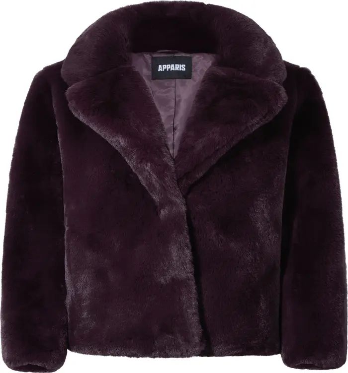 Apparis Milly Recycled Faux Fur Jacket | Nordstrom | Nordstrom