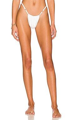 superdown Ana Bikini Bottom in White from Revolve.com | Revolve Clothing (Global)